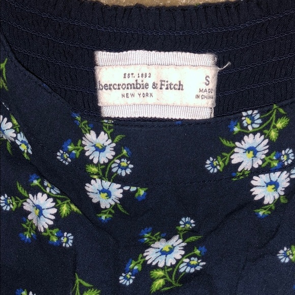 Navy Abercrombie and Fitch Sundress - Picture 3 of 3